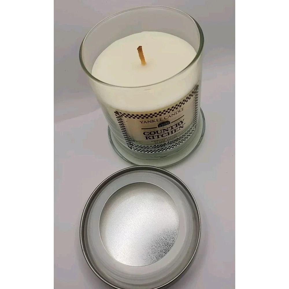 Yankee Candle Country Kitchen Tumbler‎ True Bliss Jar Candle 8 oz
